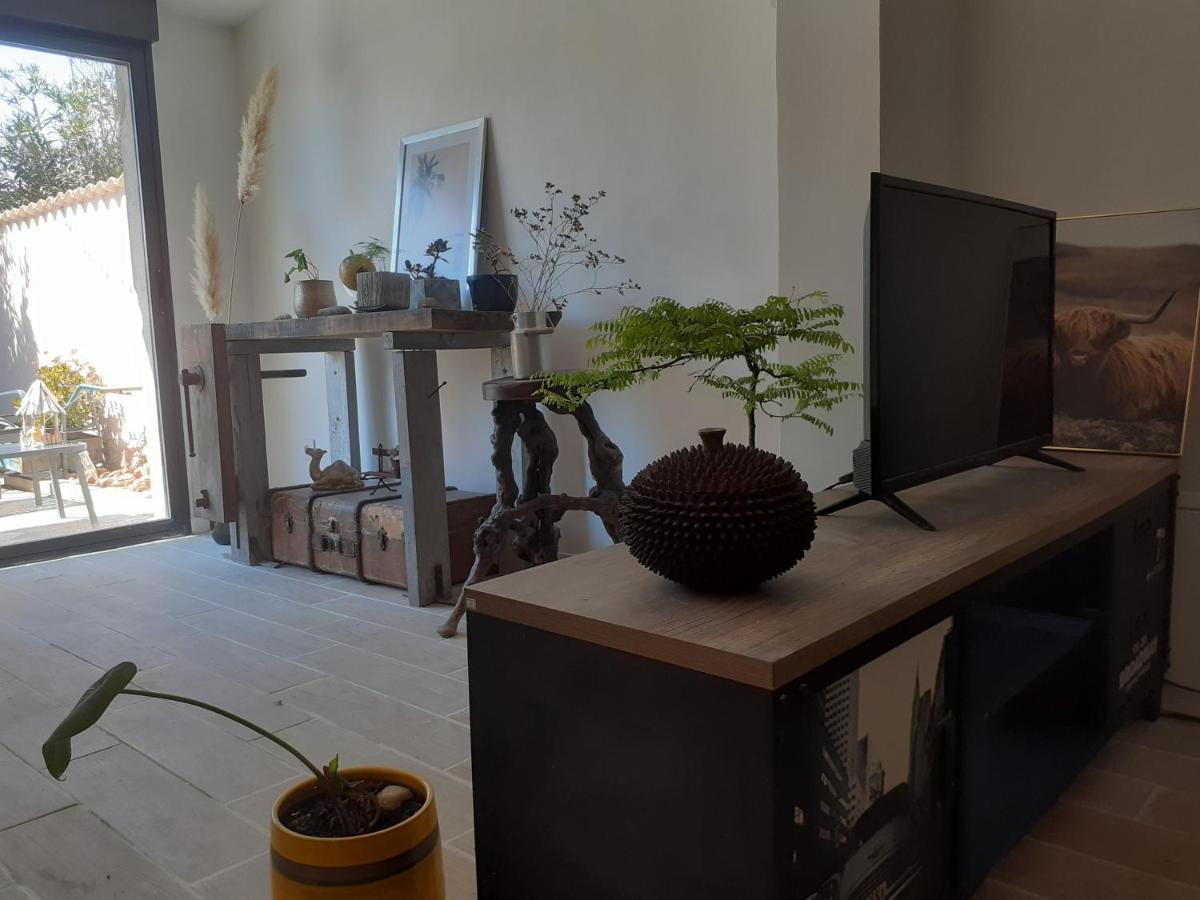 Loft Avec Clim, Parking Et Jardin Proche De La Mer Villa Sauvian Buitenkant foto